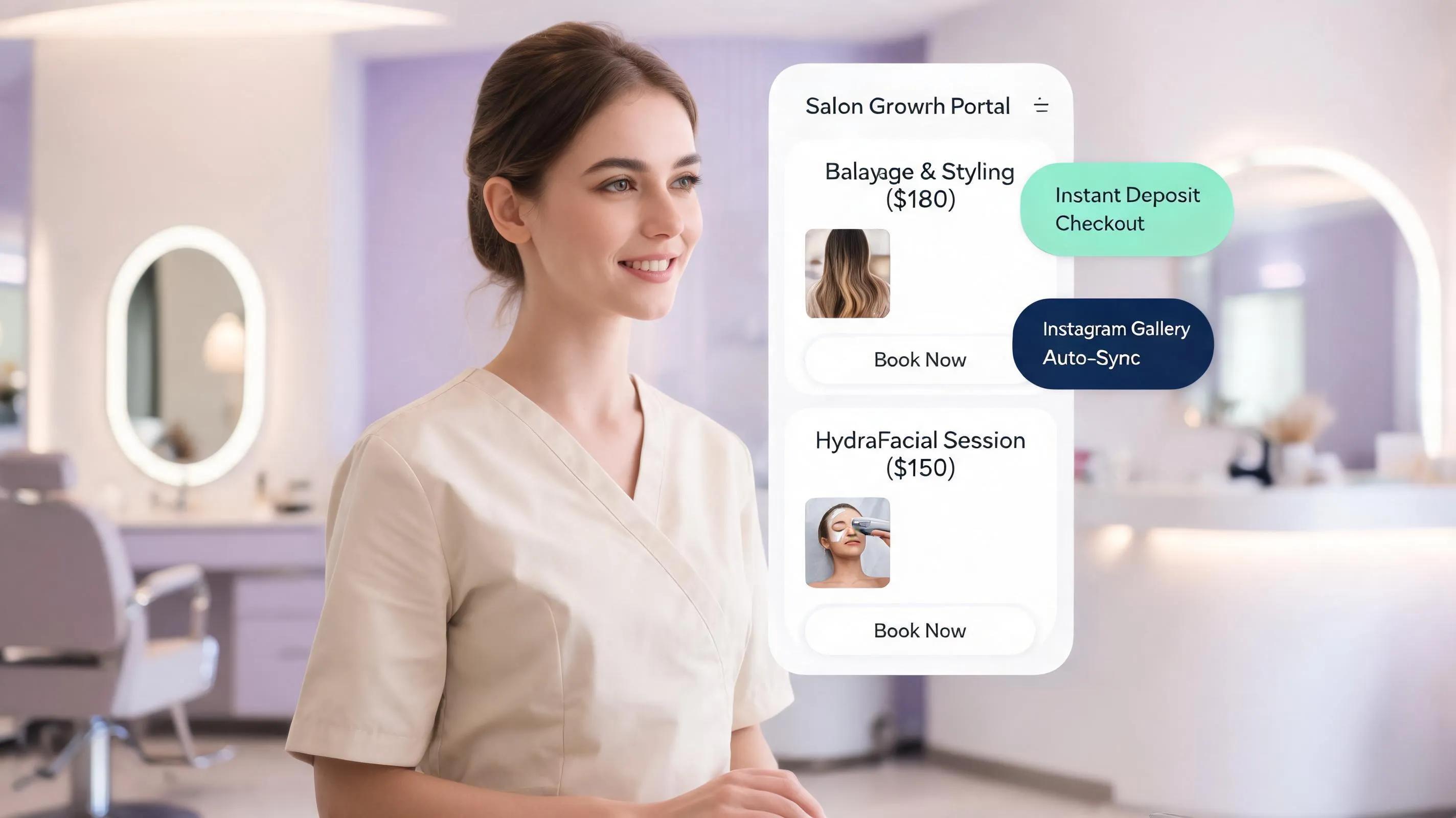 Website Builder for a Salon That Makes Your Work Impossible to Ignore
