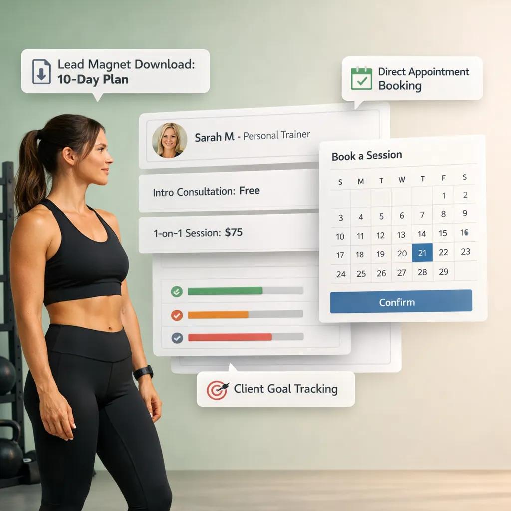 Website Builder for a Gym That Gets People Through the Doo