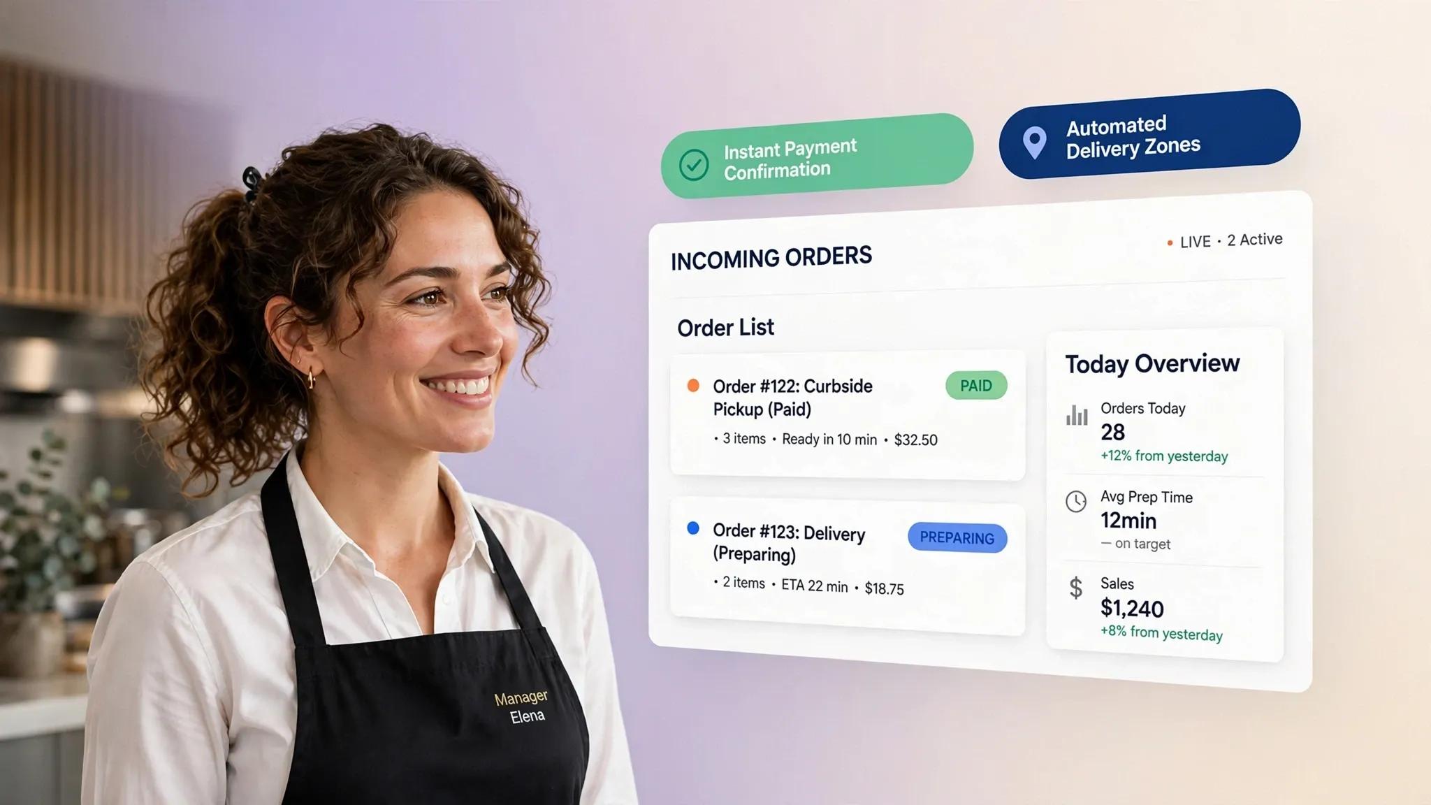 Website Builder for a Restaurant That Helps Fill More Seats