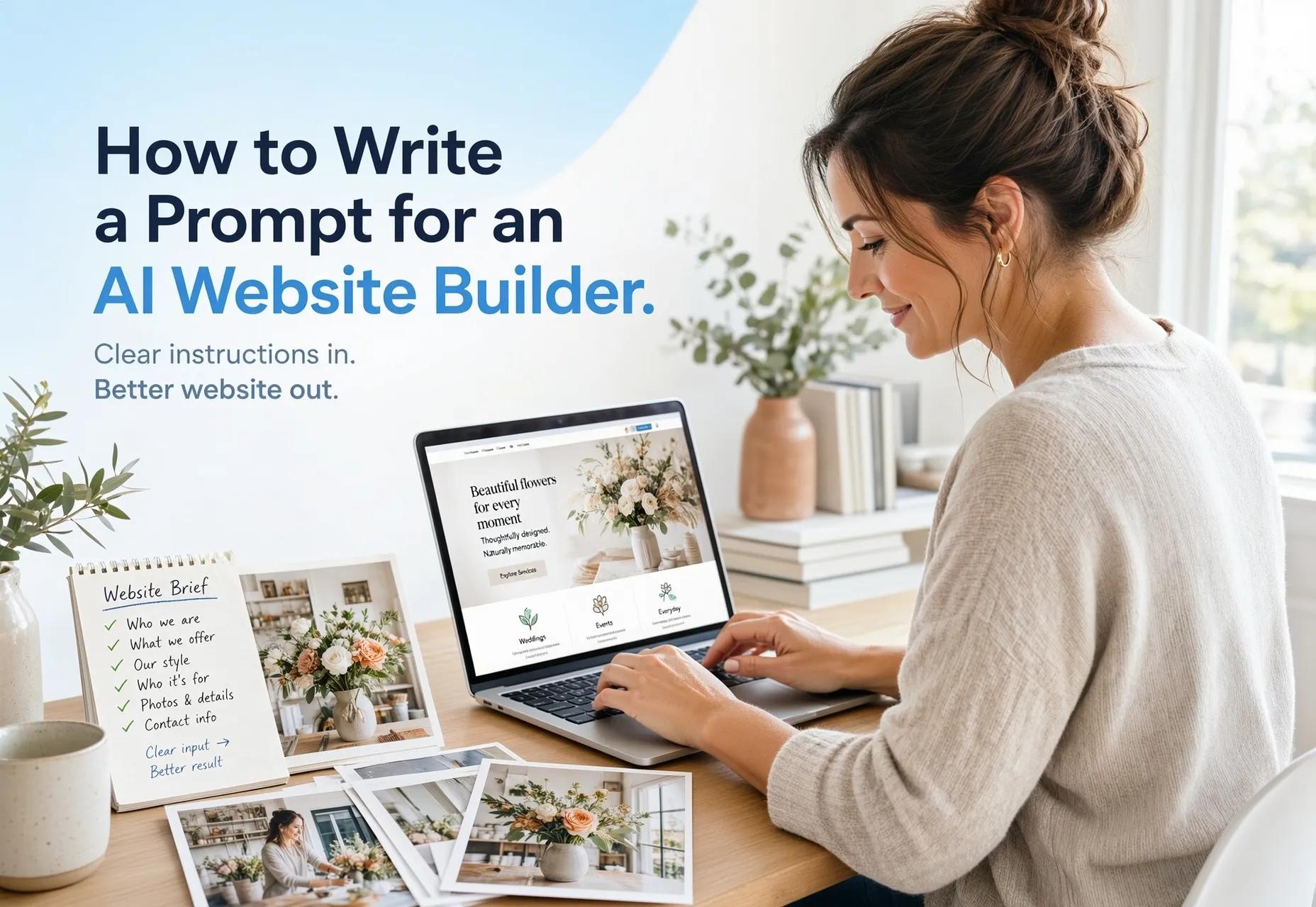 AI Website Builder: How to Write a Better Prompt