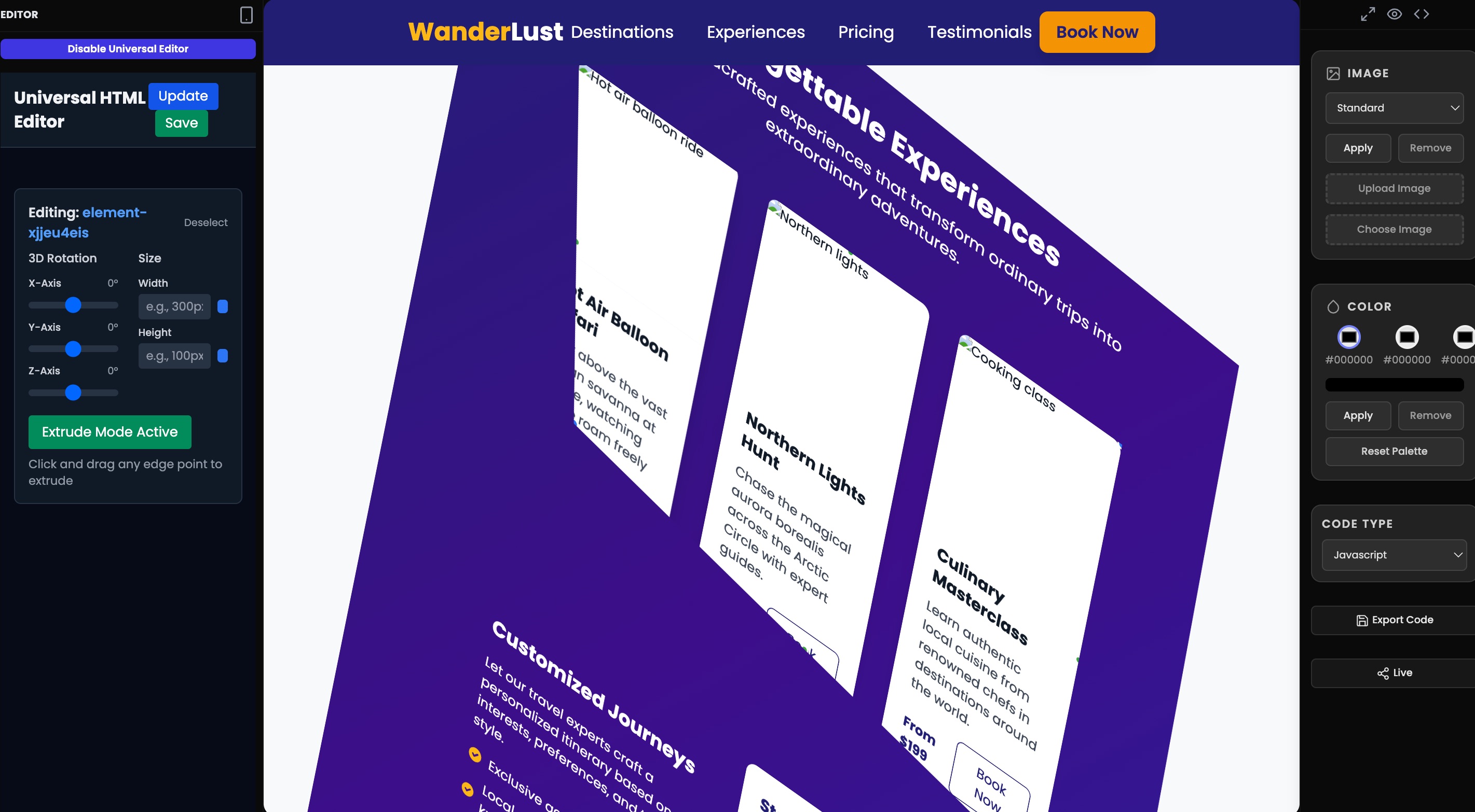 Boltweb AI Builder